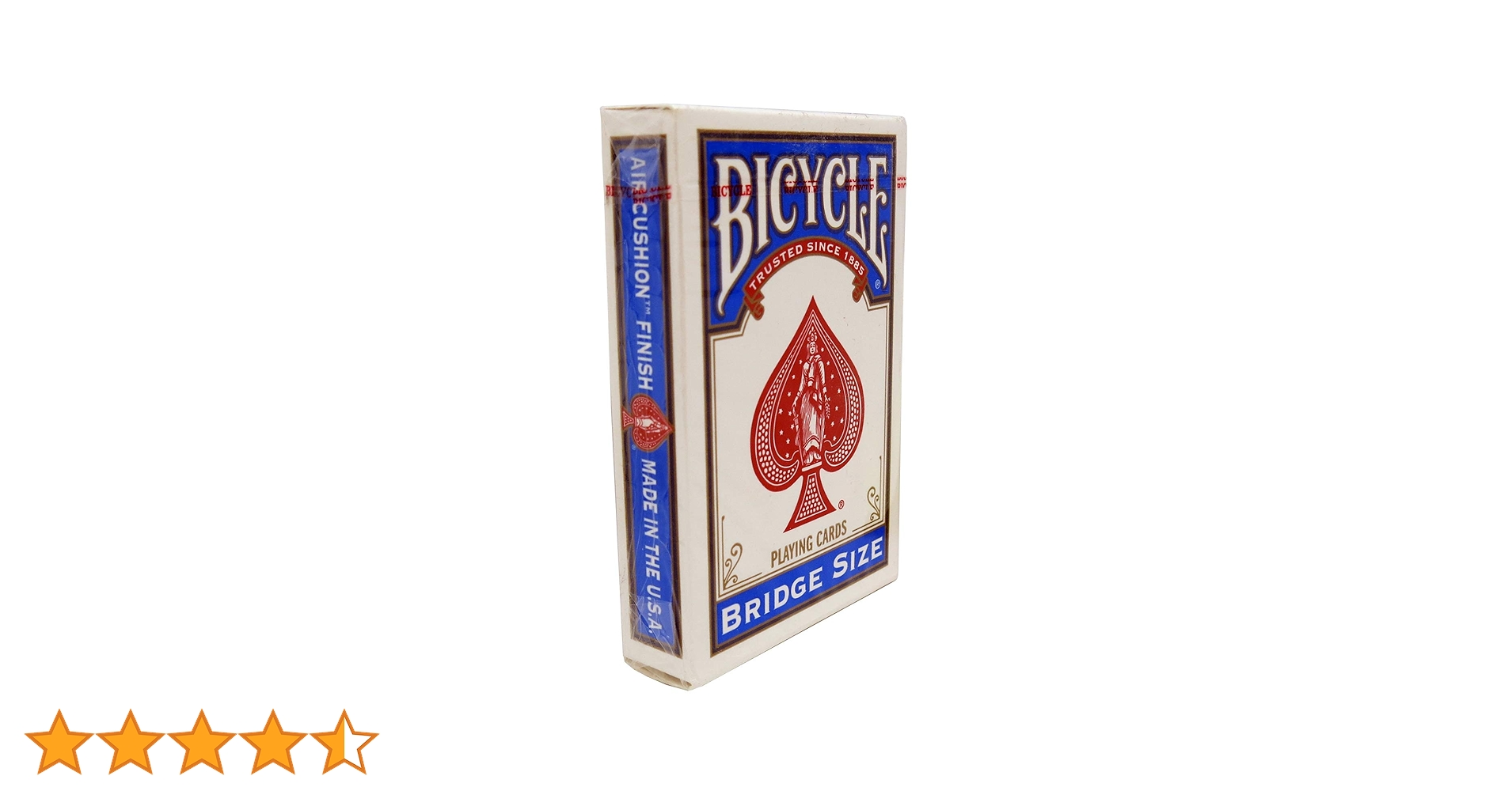 Amazon.co.jp: Bicycle バイスクル トランプ ブリッジサイズ青 1004995